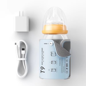 <span class=keywords><strong>Calentador</strong></span> <span class=keywords><strong>de</strong></span> Leche para Bebés T9, Recargable por <span class=keywords><strong>USB</strong></span>, Retención <span class=keywords><strong>de</strong></span> Calor <span class=keywords><strong>de</strong></span> 12 Horas, Portátil, con Estampado <span class=keywords><strong>de</strong></span> PU, Flujo Medio, para Uso en Exteriores - Product Image 3
