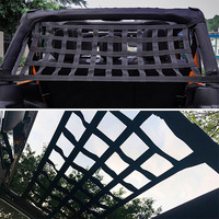 Filet de rangement pour coffre de toit de voiture Filet de rangement pour Jeep Wrangler Retrofit accessoires