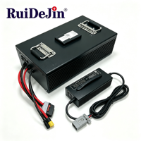 Batterie lithium-ion à décharge élevée 12V 24V 36V 48V 60V 72V avec chargeur pour châssis AGV, robot de transport de matériaux automatisé