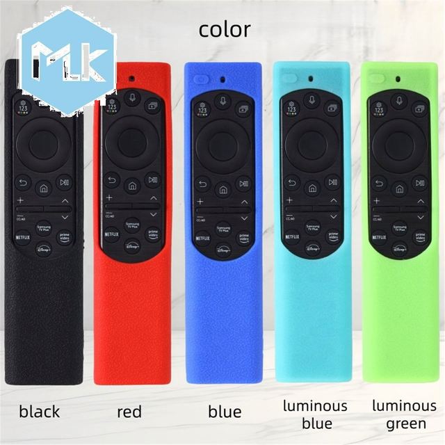 MLK Luminous Silicone Case for  BN59-01385A BN59-01388E Controller, Shockproof Anti-Slip Soft Protective Cover Sleeve