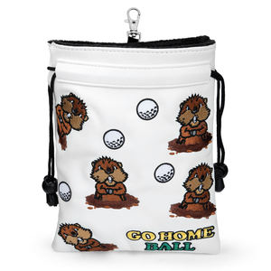 Wholesale Adorable <b>Golf</b> Custom Pouch Color Customizable <b>Golf</b> Tee Pouch Accessory <b>Bag</b> for <b>Golf</b> with Drawstring - Product Image 1