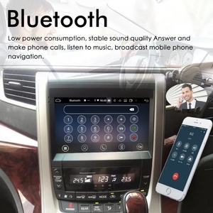 Radio Multimedia con GPS y Control por Voz Android AI para Toyota Vellfire 2011-2014 Alphard A20, Reproductor de CarPlay, Unidad Principal de Navegación - Product Image 6