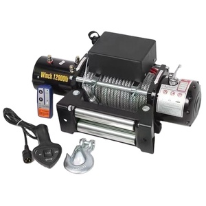 4wd coche eléctrico 13500lbs 12V/24V cabrestante Ce aprobado remolque de coche cuerda de nailon otro cabrestante camión 20000lbs cabrestante eléctrico de elevación - Product Image 2