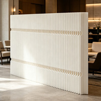 Cloison pliable H905 pour bureau, salon, entrée – Installation facile sans perçage – Mur de fond décoratif