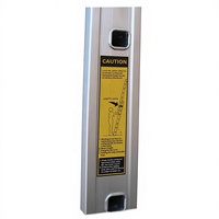 Échelle télescopique moderne et fiable de 16 m, 3 sections, à commande par câble, conforme EN 131, pour extérieur, lutte contre l'incendie, entrepôt, usage extérieur, 150 kg