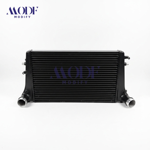 JT-PC03 <span class=keywords><strong>Intercooler</strong></span> de course en aluminium amélioré pour Audi A3 S3 <span class=keywords><strong>Golf</strong></span> <span class=keywords><strong>5</strong></span> 6 GTI BMW Z4 Skoda Octavia RS Scirocco 3, prévention de la surchauffe - Product Image 6