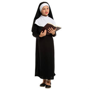 Fabricant Carnaval Enfants 110-140 Film TV Nonne Cosplay Costumes Vierge <span class=keywords><strong>Marie</strong></span> Costume En Gros - Product Image 4