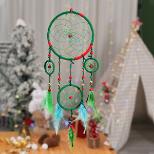 Attrape-rêves Décoration Murale Suspendue pour Chambre – Vente en Gros Série Originale de Noël Attrape-rêves et Pendentifs Carillons Éoliens - Product Image 3