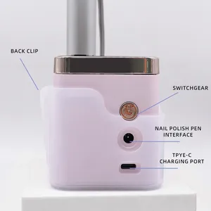 Lima Eléctrica para Uñas, Removedor de Uñas, Especial para Eliminar Piel Muerta, Recargable, con Lámpara Inteligente, Nuevo Modelo Plegable - Product Image 4