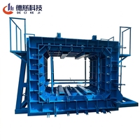 Moule de ponceau tunnel en acier Q235 personnalisable à cage simple, intégré pour galerie de tuyauterie préfabriquée, ISO9001, OEM ODM, directement de l'usine
