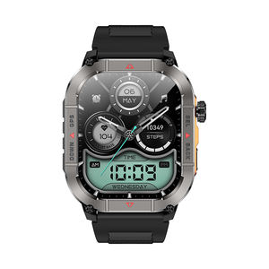HK84 GPS AMOLED Smart <b>Watch</b> <b>for</b> Men Display Altitude Air Pressure Flashlight 1ATM Waterproof <b>Outdoor</b> Sports Smartwatch - Product Image 2