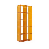 Vitrine simple et moderne en acrylique éclairée par LED pour la vente au détail, présentoir à chaussures, sacs à main, vêtements, chaussures, sacs