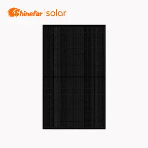 Good price pv module 415w all black 410w 430w a grade solar panel 108 cells white back sheet