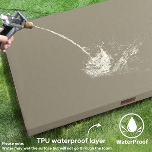 سرير كلاب طبي قابل للتخصيص للاستخدام الخارجي، مقاوم للماء مع غطاء قابل للإزالة بألوان وأحجام متعددة - Product Image 3