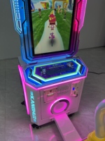 Machine de jeu à monnayeur pour vélo à pédales pour enfants, avec éclairage LED, pour échange de tickets en gros, pour sports d'intérieur et aires de jeux