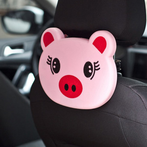 Car Seat Back Folding Cartoon Tray Brown Bear PP Material Foldable For Car Use - Product Image 2