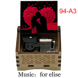 Carillon Meccanico Classico 'Wind up' per Elise, Regalo Musicale per Bambini, Giocattolo Meccanico, Regalo di Natale e Capodanno (per Elise) - Product Image 2