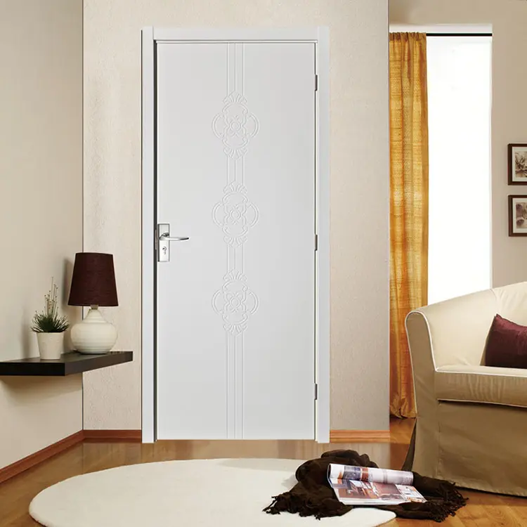 Günstige Innentüren Online Flache Türen für das Innere des Hauses Interne Hartholz glasierte Holztüren
