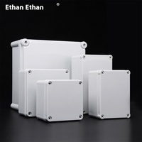 Coque de carte de circuit imprimé ABS étanche IP67 250*250*130 boîte de jonction de branche de zone coque de câblage de câble en plastique ABS