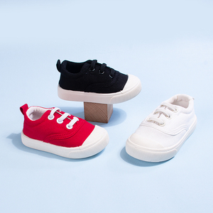 Красно-белая черная детская спортивная обувь, дышащие удобные кроссовки унисекс, обувь для школы, подарок для детей - Product Image 1