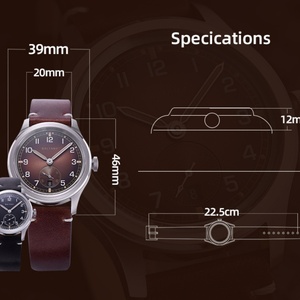 King Kong Automatic <b>Watch</b> S2081 Stainless Steel Case Sapphire Crystal Calendar Waterproof Vintage <b>Mechanical</b> <b>Watch</b> for Men - Product Image 2