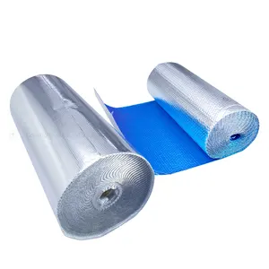 Heat Resistant Faced Thermal Bubble Insulation Roofing Aluminum Foil Radiant Shield Material for Sun-proof Heat Insulation
