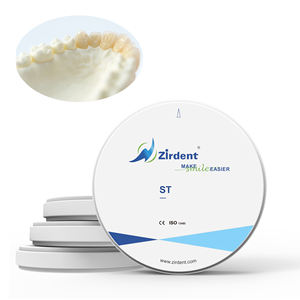 98mm Branco Dental Zirconia Bloco para CAD CAM Milling System Porcelana Dentes Falsos Zircônia Dental Translúcida Zircônia Cerâmica - Product Image 3