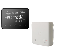 Thermostat programmable filaire pour chaudière, contrôle de chauffage de pièce avec détection de fenêtre ouverte, 7 jours