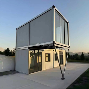 Compre Casas Contenedor Desmontables y Portátiles de 10 pies, 20 pies y 40 pies, Casas Contenedor Prefabricadas Modulares de Lujo - Product Image 3