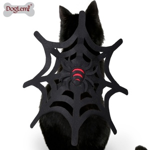 À la mode Halloween Araignée Net Chien Costume Polyester Pet Vêtements Accessoire Nouveauté Animal pour Toutes Saisons-Été Hiver Printemps - Product Image 4