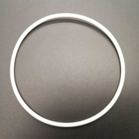 Joint torique industriel en PTFE blanc, résistant à la corrosion, joint d'étanchéité résistant à la chaleur pour processus chimiques, prix usine