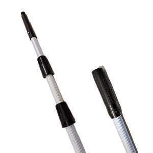 Poignée de balai télescopique en aluminium de production poignée d'extension de tige télescopique <span class=keywords><strong>pour</strong></span> le ménage - Product Image 3