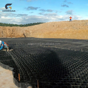 Géocell en plastique nid d'abeille texturé et perforé HDPE, prix fabricant, grille de <span class=keywords><strong>gravier</strong></span>, géocell pour la construction routière - Product Image 3