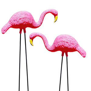 Modèle d'animal en plastique moulé par soufflage - Flamant rose rouge - Product Image 2