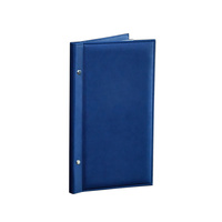 Vente en gros de couvertures de menu de restaurant personnalisées avec logo, luxe, modernes, durables/A5, en cuir PU, imperméables