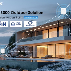 Wavlink เราเตอร์ WiFi 6 AX 3000เมตร, เราเตอร์ตาข่ายไร้สายกลางแจ้งพร้อม2.4G 5G Wifi6ดูอัลแบนด์ตัวขยายสัญญาณ Wifi WN588HX3 - Product Image 5