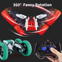 Mountain Rc Drift Racing Car Voiture de course à quatre roues à grande vitesse télécommandée double face avec rotation à 360 degrés avec musique
