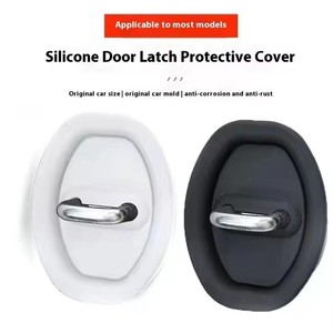 4 unidades de protectores de silicona silenciosos <span class=keywords><strong>para</strong></span> cerraduras de puerta de <span class=keywords><strong>coche</strong></span>, amortiguadores de golpes, cojines de protección <span class=keywords><strong>para</strong></span> cerraduras de <span class=keywords><strong>coche</strong></span>, <span class=keywords><strong>pegatinas</strong></span> antichoque <span class=keywords><strong>para</strong></span> <span class=keywords><strong>coche</strong></span> - Product Image 5