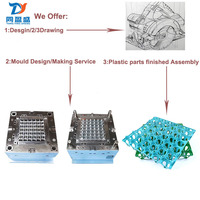 Plateau à œufs en plastique service de moulage personnalisé pour divers produits en matière plastique personnalisation assemblage par injection de pièces en plastique