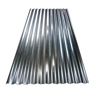 Prime quality 18 gauge galvanized corrugated steel gi roofing sheet for building use