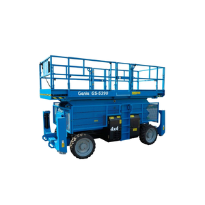 GENIE GS5390RT Plate-forme à ciseaux pour dalles New Steel Rough Terrain Access Platform 18M Working Height - Product Image 1
