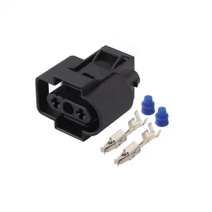 1jvw 3202 1J0 973 202 2 pin oto konektörü soğutucu sensörü tel VW ve Audi fiş ile uyumlu