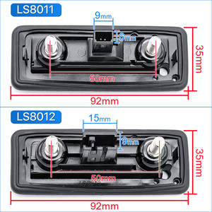 Greenyi 170 độ HD 1080P xe phía sau xem máy ảnh cho VW <span class=keywords><strong>Skoda</strong></span> Octavia A5 A7 3 tuyệt vời nhanh chóng YETI FABIA 2 roomster Audi A1 A3 A4 - Product Image 4