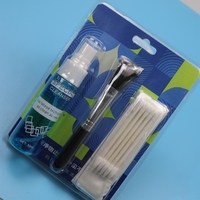 Kit de nettoyage portable de précision : brosse douce pour écran, kit de nettoyage pour ordinateur portable, kit de nettoyage pour objectifs