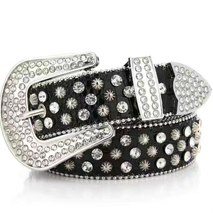 Cinturón de Metal con Pedrería Personalizado, Hebilla de Metal, 80-135 cm, Accesorio de Moda para Mujer para Fiestas - Product Image 2