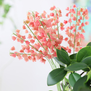 ดอกไม้ประดิษฐ์ยางนิ่มลายดอกไม้แบบใหม่ ทำด้วยมือ รุ่น Convallaria Majalis สำหรับตกแต่งบ้าน วันแม่ วันคริสต์มาส - Product Image 3