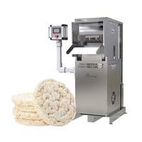 Ligne de production de gâteaux de riz soufflé industrielle commerciale, motorisée, haute productivité, automatique, 10-13 kg/h