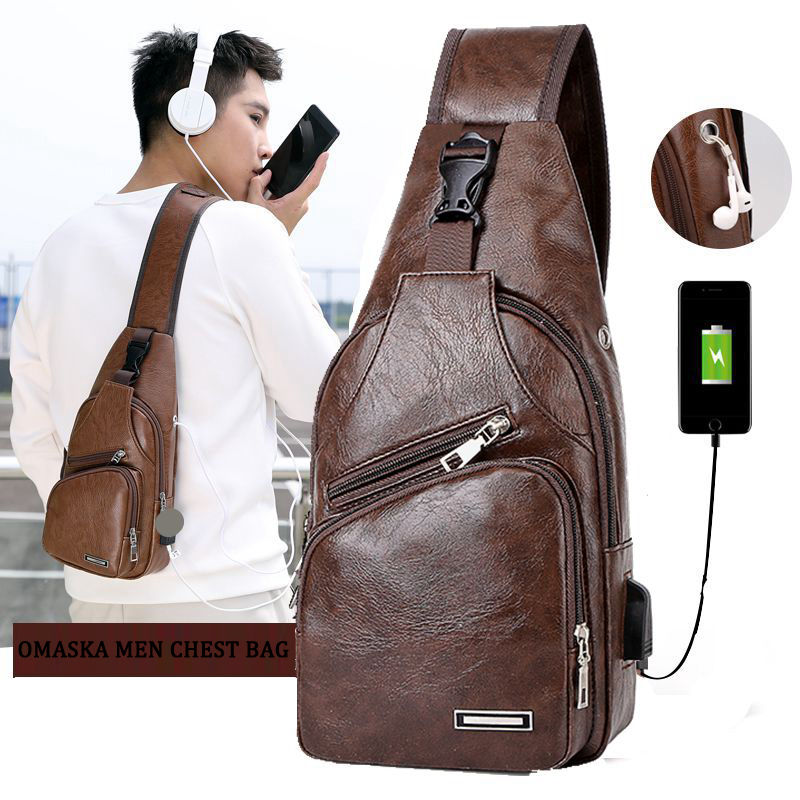 mens leather messenger bag sale
