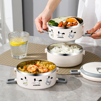 YUEDISI meilleure vente en gros multicouche boîte à lunch 304 acier inoxydable isolation boîte à lunch pour l'école