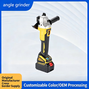 Angle <b>Grinder</b> 125mm Electric Brushless Motor Handheld Cutting Machine For Home Decoration - Product Image 5